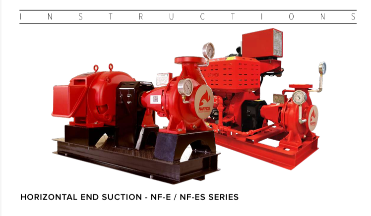 HORIZONTAL END SUCTION - NF-E / NF-ES SERIES